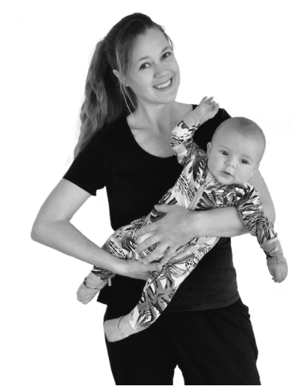 Solo mom Hayley Hendrix with baby